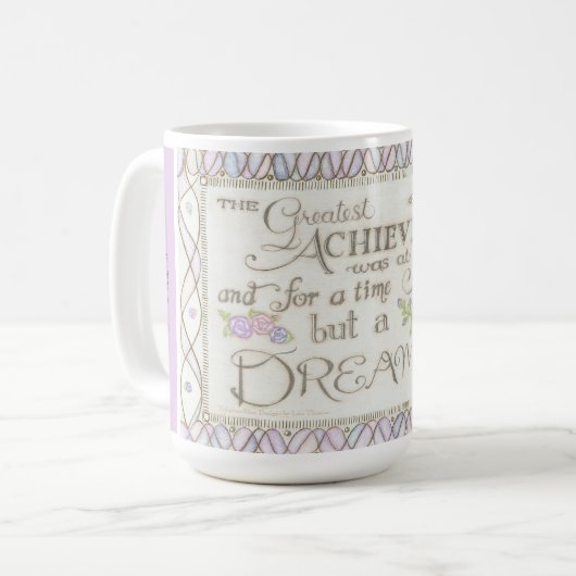 I AM -意欲を起こ達成素晴らしのMAG コーヒーマグカップ (正面左)