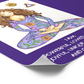 「I AM」確認5X7プリント ポスター (角)