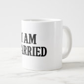 I Am -結婚した Gift for Colomes ジャンボコーヒーマグカップ (正面右)