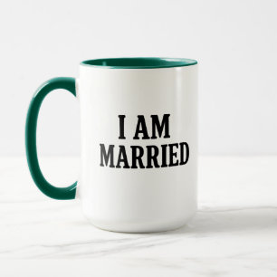 I Am -結婚した Gift for Colomes マグカップ