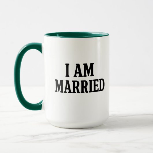 I Am -結婚した Gift for Colomes マグカップ (左)