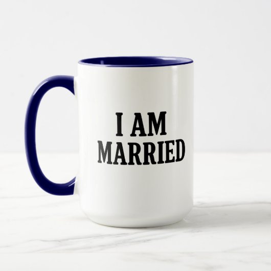 I Am -結婚した Gift for Colomes マグカップ (左)