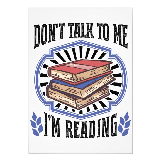 I Am 読's Books フォトプリント (正面)