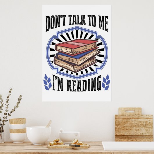 I Am 読's Books ポスター (キッチン)