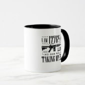 I am 1776% Sure Patriotic Gun Rights マグカップ (正面右)