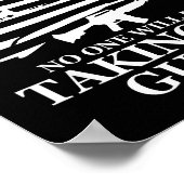 I Am 1776% Sure Will Be Taking My Gun Us Flag Amer ポスター (角)