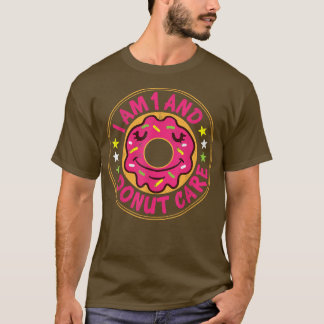 I Am 1 And Dout 気に Happy 1th Birthday Douts  Tシャツ