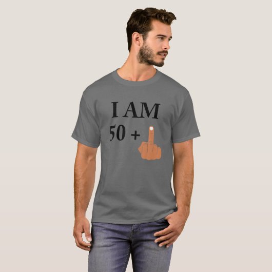 I Am 50 Plus 1 おもしろい 51St誕生日1969 1970 Tシャツ (正面フル)