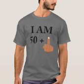 I Am 50 Plus 1 おもしろい 51St誕生日1969 1970 Tシャツ (正面)