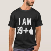 I Am 59 1中指 Tシャツ (正面)