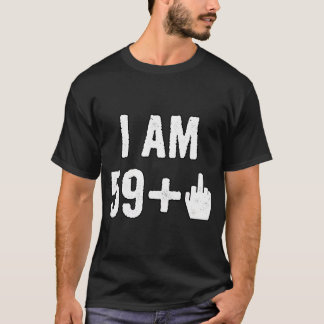 I Am 59 1中指 Tシャツ
