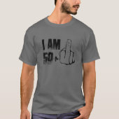 I Am 59 Plus 1 おもしろい 60th誕生日1960 1961 Tシャツ (正面)