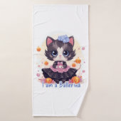 I am a Ballerina バスタオル (バスタオル)