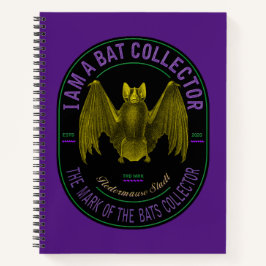 I am a bat collector ノートブック