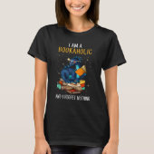 I Am A Bookaholic And I Regret Nothing Dragon Read Tシャツ (正面)