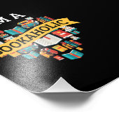 I Am A Bookaholic Reading Book Literature フォトプリント (角)