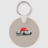 I Am a Car Lover キーホルダー (裏面)