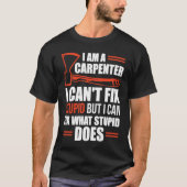 I Am A Carpenter  Carpenters 1 Tシャツ (正面)