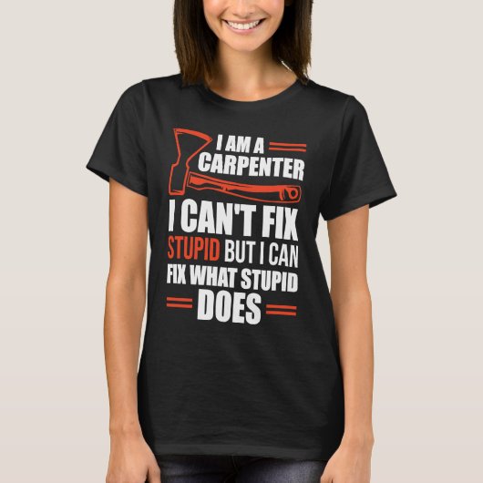I Am A Carpenter  Carpenters 1 Tシャツ (正面)