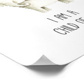 I am a Child of God Bible Verse ポスター (角)