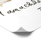 I Am A Child Of God, Kids Bible Verse, Scripture   ポスター (角)