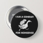 I Am A Conduit... Button 缶バッジ (正面&裏面)