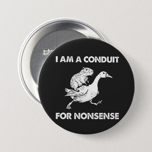 I Am A Conduit... Button 缶バッジ (正面&裏面)
