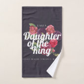 "I am a Daughter of the King" Towel バスタオルセット (ハンドタオル)