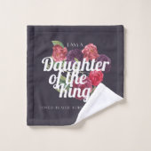 "I am a Daughter of the King" Towel Set バスタオルセット (ウォッシュタオル)