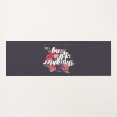 "I am a Daughter of the King" Yoga Mat ヨガマット (裏面(横))