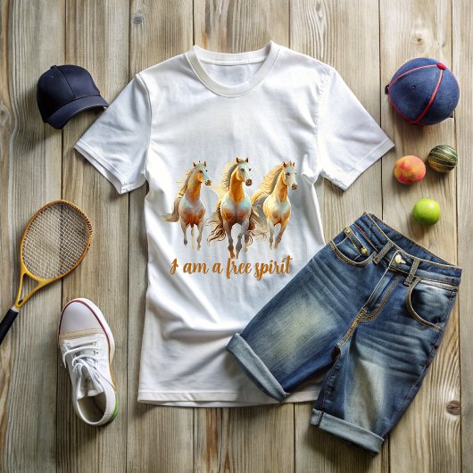 I am a free spirit tシャツ