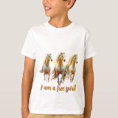 I am a free spirit tシャツ (正面)