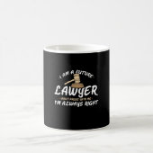 I Am A Future Lawyer コーヒーマグカップ (中央)
