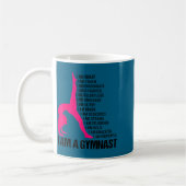 I Am A Gymnast  コーヒーマグカップ (左)
