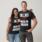I Am A Health Coach Weightlifting Workout Life Coa Tシャツ (ユニセックス)