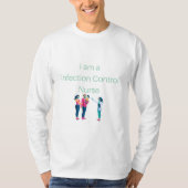I am a Impressumation Controlナース- Impression Contr Tシャツ (正面)