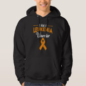 I Am A Leukemia Warrior Survivor Support Squad パーカ (正面)