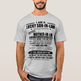 I Am A Lucky Son-In-Law Tシャツ