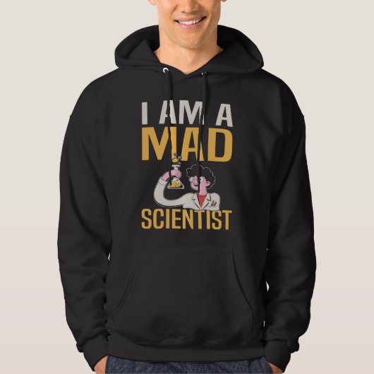 I Am A Mad Scientist I Chemistry パーカ (正面)