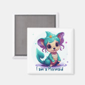 I am a Mermaid too マグネット (正面/裏面)