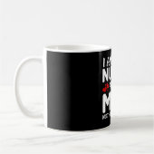 I am a mom and a nurse nothing scares me コーヒーマグカップ (左)