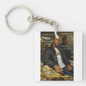 I AM A MONEY MAGNET KEYCHAIN キーホルダー (正面)