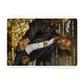 I AM A MONEY MAGNET MAGNETIC CARD マグネット (横)