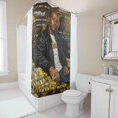 I AM A MONEY MAGNET SHOWER CURTAINS シャワーカーテン (インサイチュ)