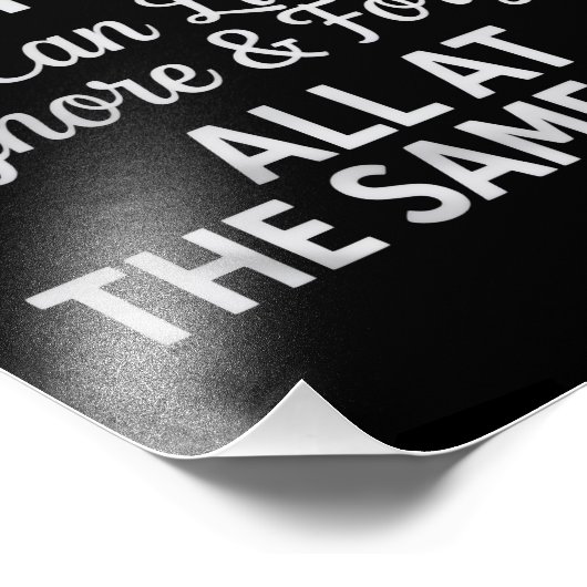 I Am a Multitasker Funny Work Life Humor フォトプリント (角)