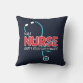 I am a Nurse クッション (裏面)