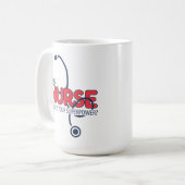 I am a Nurse コーヒーマグカップ (正面左)