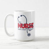 I am a Nurse コーヒーマグカップ (左)
