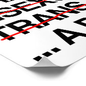 I AM A PERSON ポスター (角)