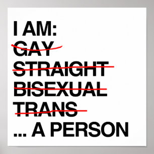 I AM A PERSON ポスター